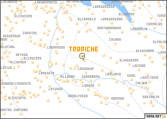 map of Trapiche