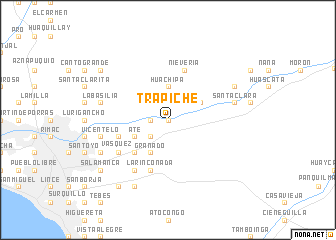 map of Trapiche