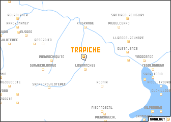 map of Trapiche