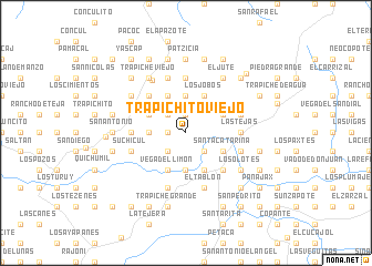 map of Trapichito Viejo