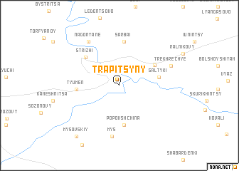 map of Trapitsyny