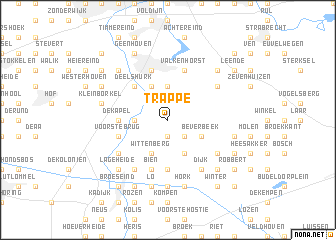 map of Trappe