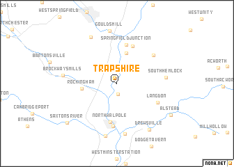 map of Trapshire