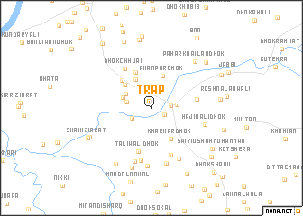 map of Trāp