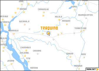 map of Traquino