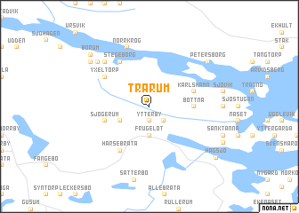 map of Trärum