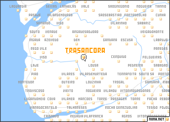 map of Trás-Âncora