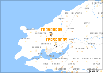 map of Trasancos