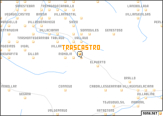 map of Trascastro