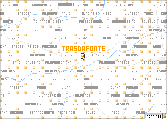 map of Trás da Fonte