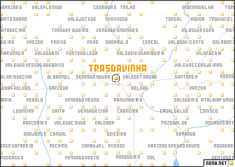 map of Trás da Vinha