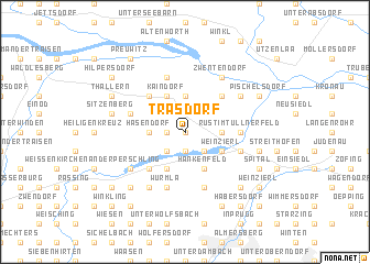 map of Trasdorf