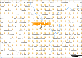 map of Trasfelden