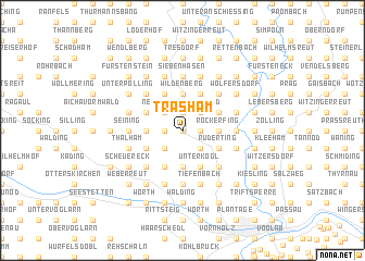 map of Trasham