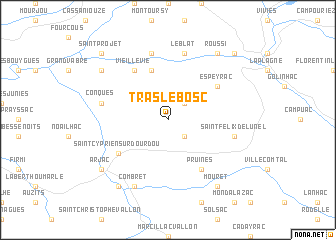 map of Tras-le-Bosc