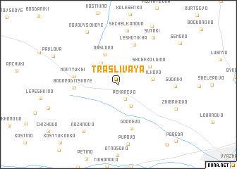 map of Traslivaya