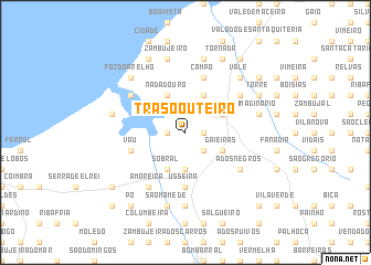 map of Trás-o-Outeiro