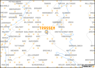 map of Trassem