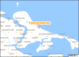 map of Trassenheide