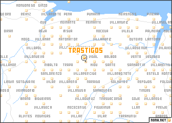 map of Trástigos