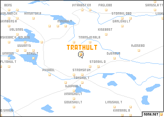map of Träthult