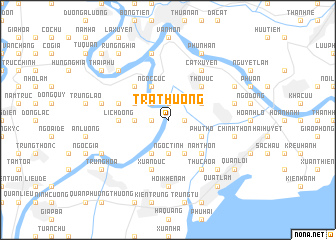 map of Trà Thượng