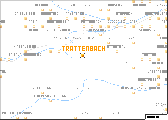 map of Trattenbach