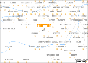 map of Tratten