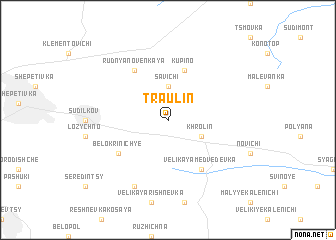 map of Traulin