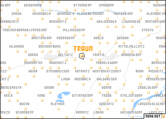 map of Traun