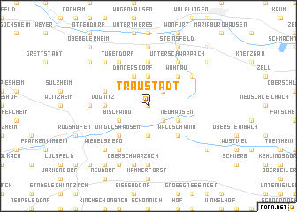 map of Traustadt