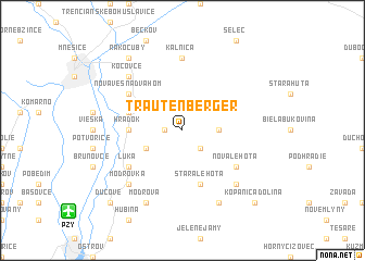 map of Trautenberger