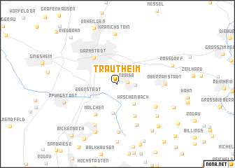 map of Trautheim