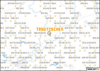 map of Trautzschen