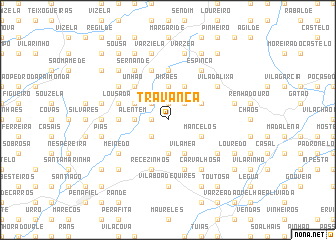 map of Travanca