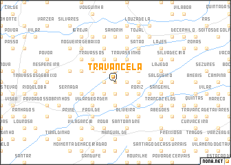 map of Travancela