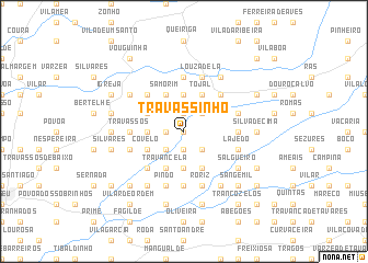 map of Travassinho