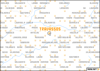 map of Travassós