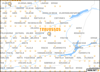 map of Travassos