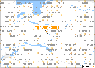 map of Travenhorst