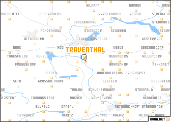 map of Traventhal