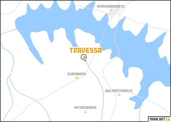 map of Travessa