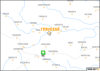 map of Travessa