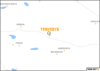 map of Travnoye