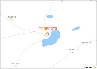 map of Travnoye