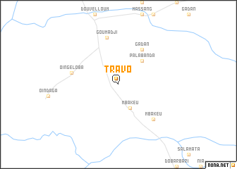 map of Travo