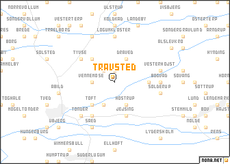 map of Travsted