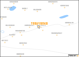 map of Travyanka