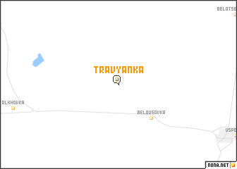 map of Travyanka