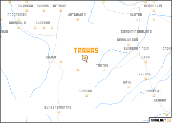 map of Trawas